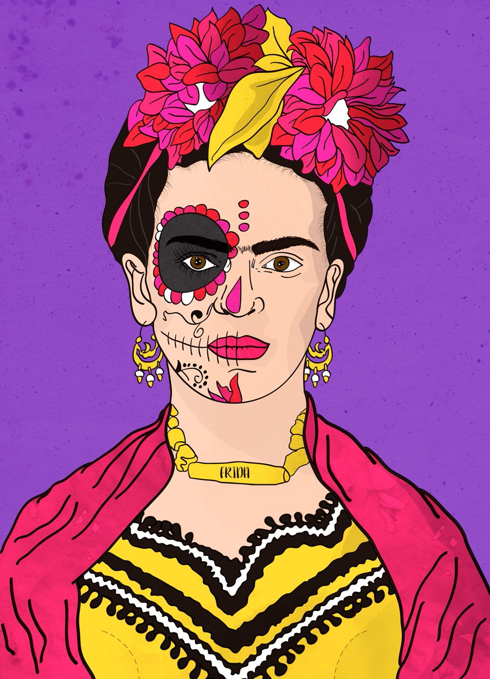 Frida Kahlo por Eva Gálvez